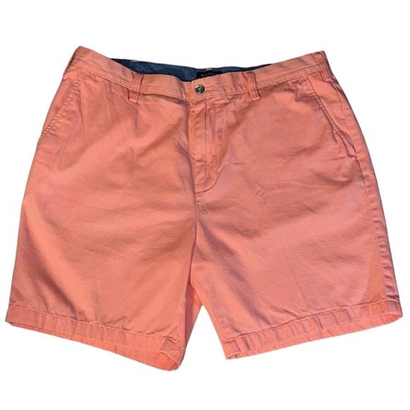 Nautica Sugar Coral Classic Fit Deck Shorts - Picture 4 of 8